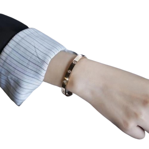 Retro-Chic Cuff Bracelet