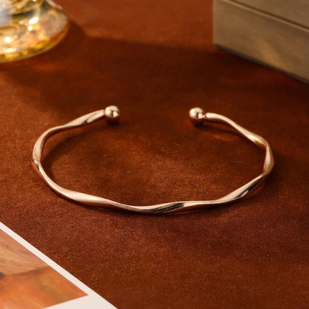 Twirl-Chic Cuff Bracelet
