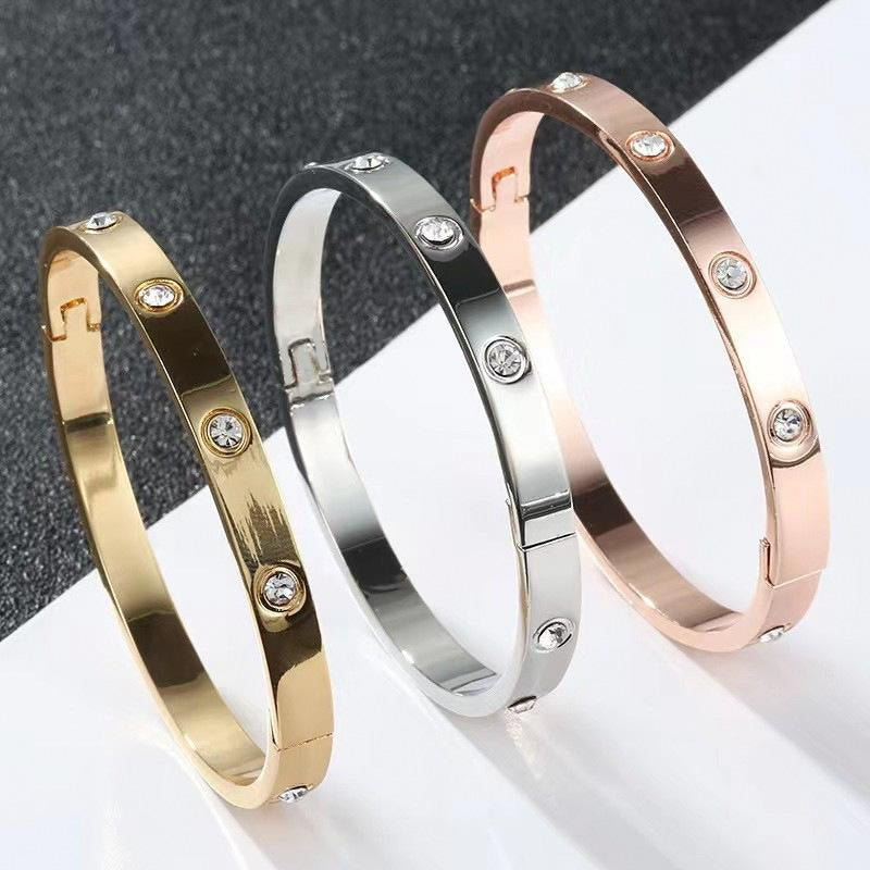 Retro-Chic Cuff Bracelet