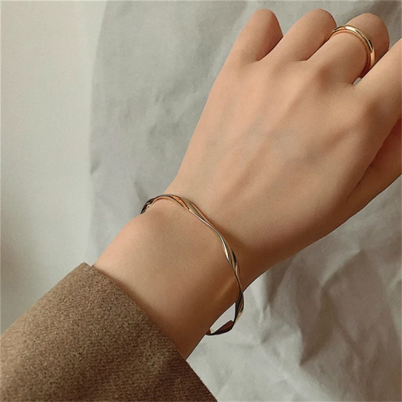 Twirl-Chic Cuff Bracelet