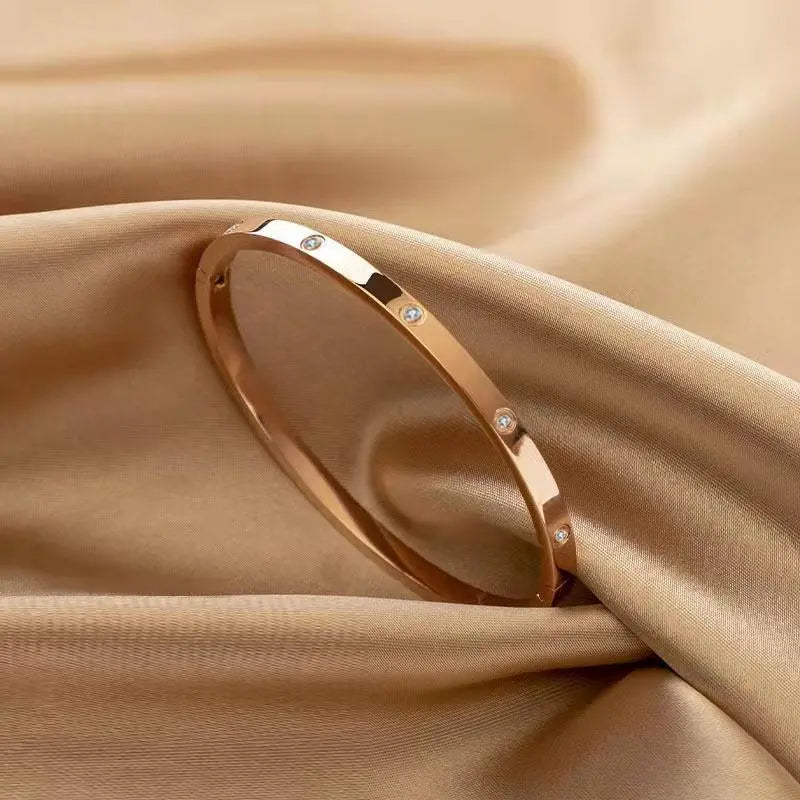 Retro-Chic Cuff Bracelet