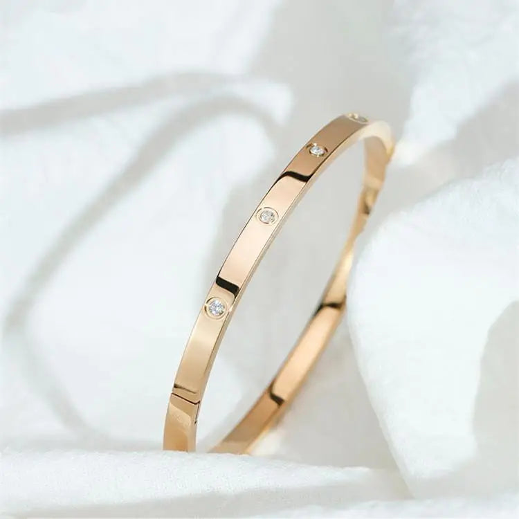 Retro-Chic Cuff Bracelet