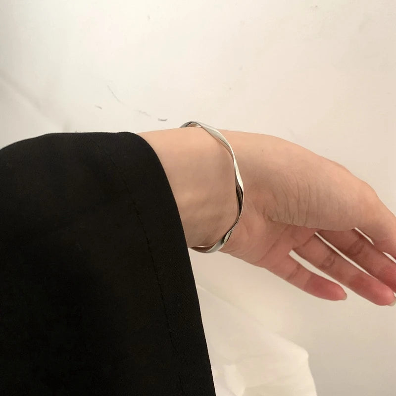 Twirl-Chic Cuff Bracelet