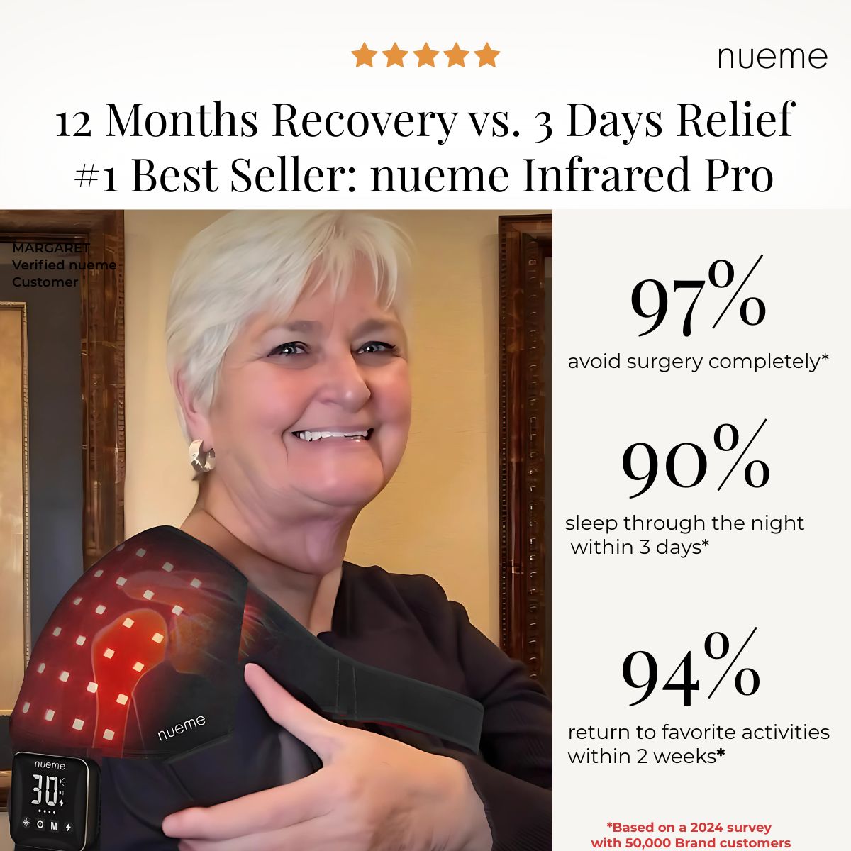 Infrared Pro™ FDA-Cleared Shoulder Sleeve
