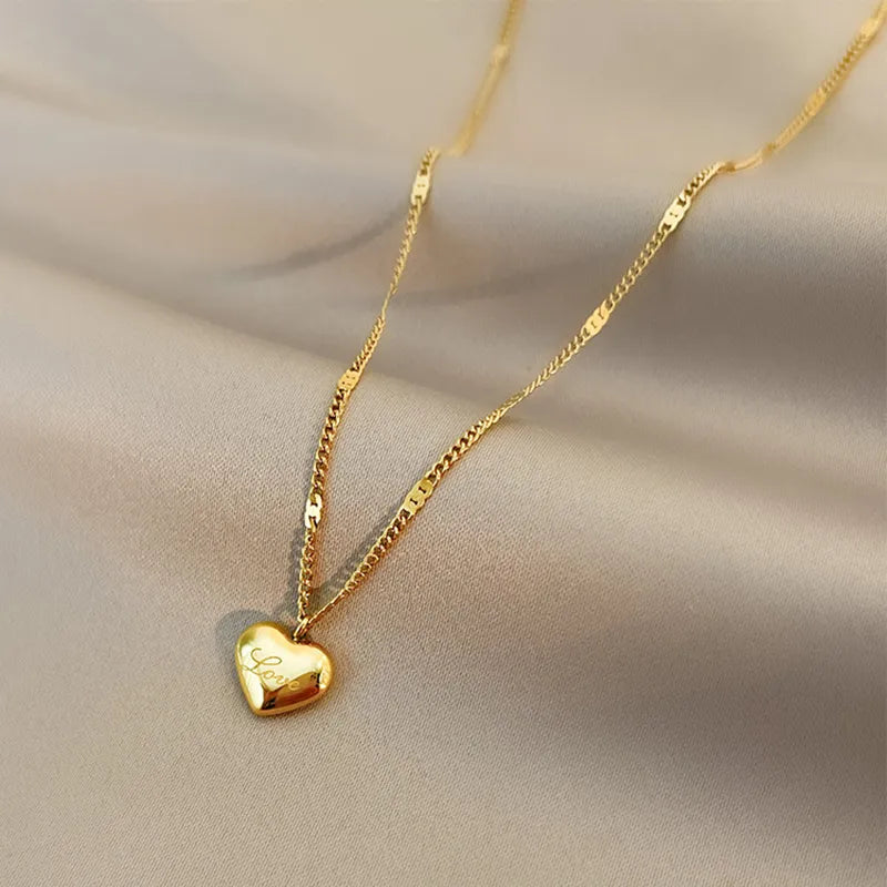 22k-Gold Heart Locket